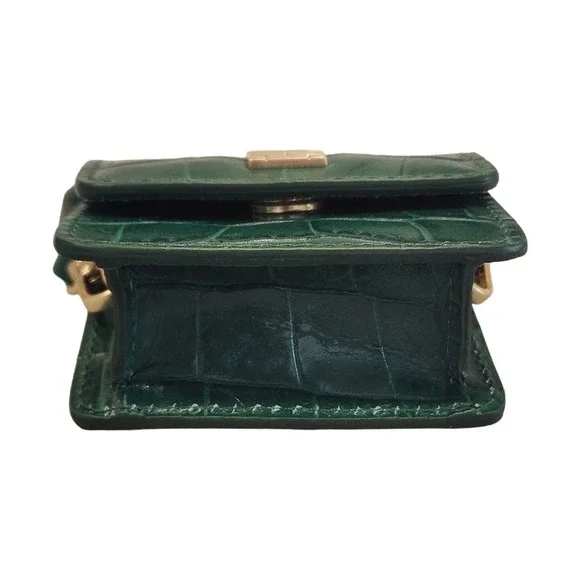 FRAME Emerald Croc AirPods Case - Picture 5 of 11